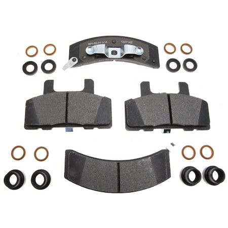 R/M Brakes OE Replacement, Ceramic, Includes Mounting Hardware MGD369CH